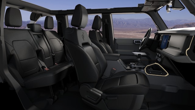 2025 Bronco®  Badlands® Interior view